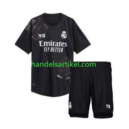 Real Madrid Y3 Torwart Kinder Fourth Trikotsatz 2023/24 Kurzarm
